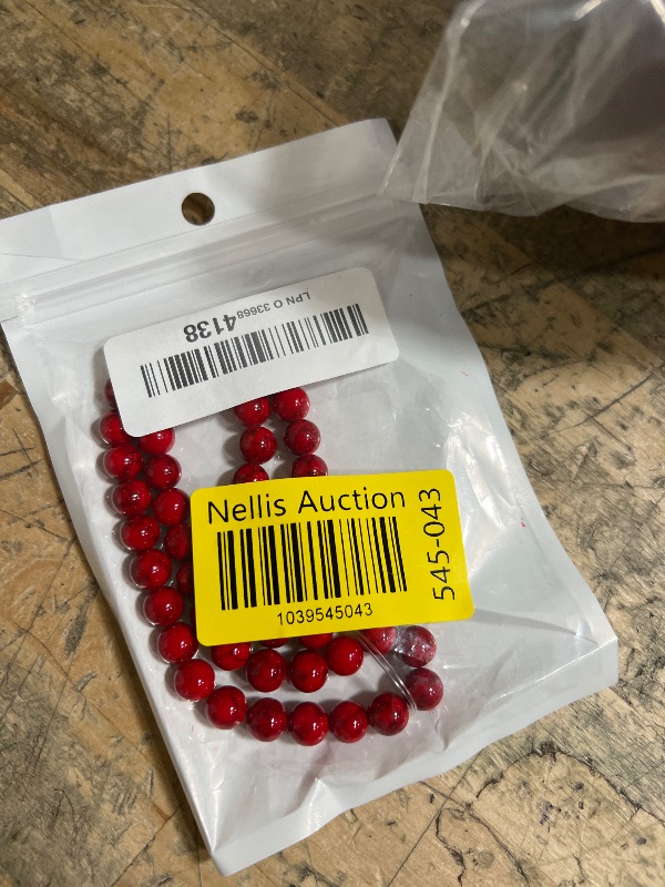 Photo 1 of 8mm Red Beads for Bracelets Turquoise Beads, Natural Stone Beads Gemstone Beads for Jewelry Making,DIY Bracelet Necklace 45pcs