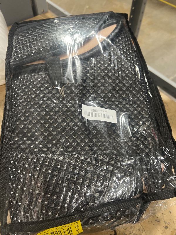 Photo 1 of Auto Newer Luxury Breathable Car Seat Cover Fit Four Seasons, Universal Front of Car Seat Cushions, Bottom Seat Covers of Full Wrapped Edge,Universal Fit for 95% Cars,SUV(Black+Grey?2PCS)