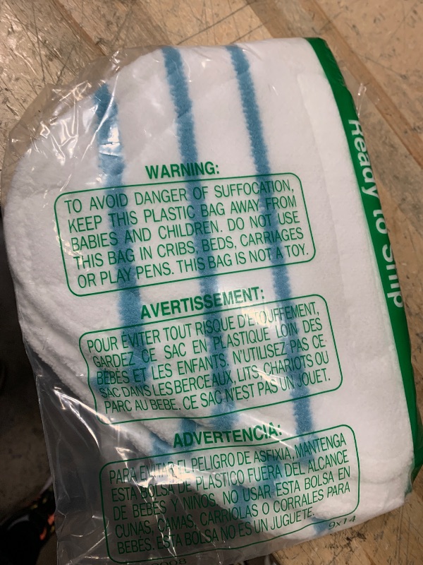 Photo 1 of 4 Pack Reusable Mop Pads Compatible with True & Tidy STM-500, STM-700 Steam Mops, Refills for Turonic ST3 Steam Mop Microfiber Washable Pads, Cloths for Floor Cleaning, Scrubbing and Floor Caring