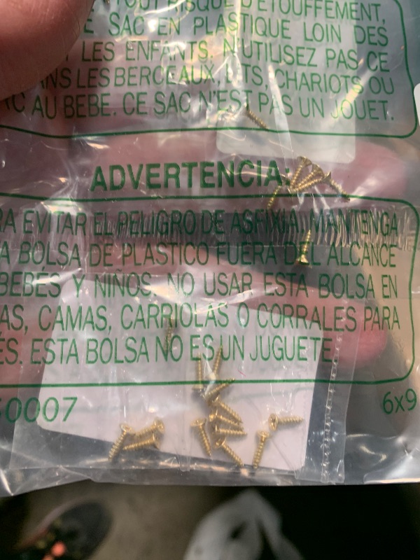 Photo 1 of #2 x 5/16" Brass Flat Head Phillips Wood Screws - Pack of 25 - Self Tapping Screws for Wood - FH2516-SB
