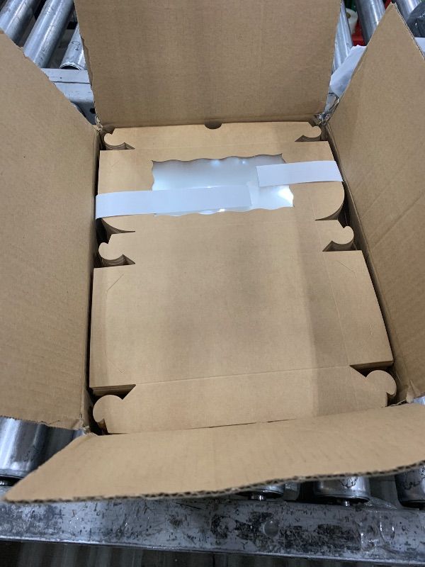Photo 1 of 100PCS 7x4?x1½ Inch Plastic Clear Cookie Boxes with Window Chocolate Truffle Boxes Orec Boxes Pastry Bakery Boxes Dount Boxes Browine Soap Treat Boxes for Party Favors Wedding Christmas Valentine's