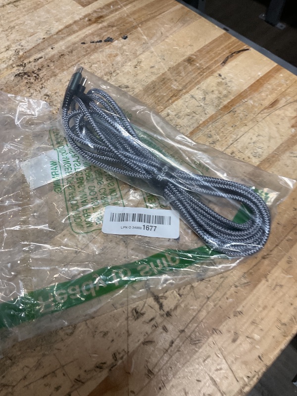 Photo 1 of AINOPE 240W USB C to USB C Cable Right Angle [10FT] C to C Cable Fast Charging,USBC to USBC Charger Cord Type C Fits iPhone 16 15 Pro Max Plus,MacBook,iPad Pro,Samsung Galaxy S25,Pixel,All Devices