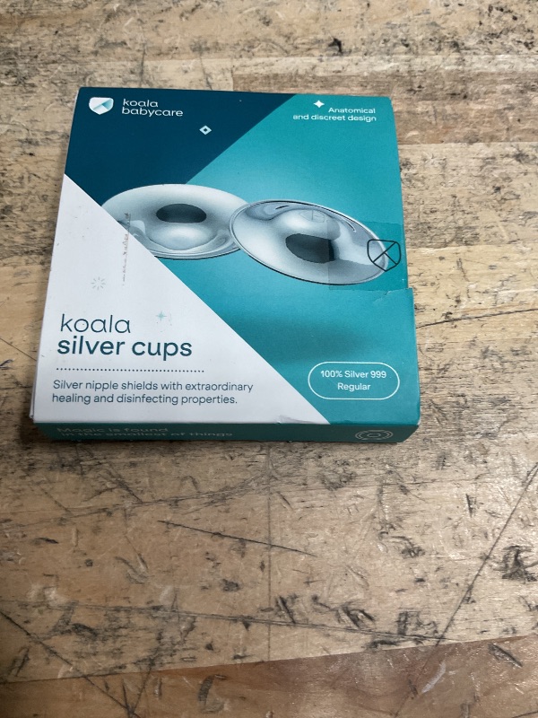 Photo 1 of Koala Babycare The Original Nursing Cups 100% Silver – Nipple Shields for Nursing Newborn - Breastfeeding Essentials Protect and Soothe Cracked Nipples - Standard Size