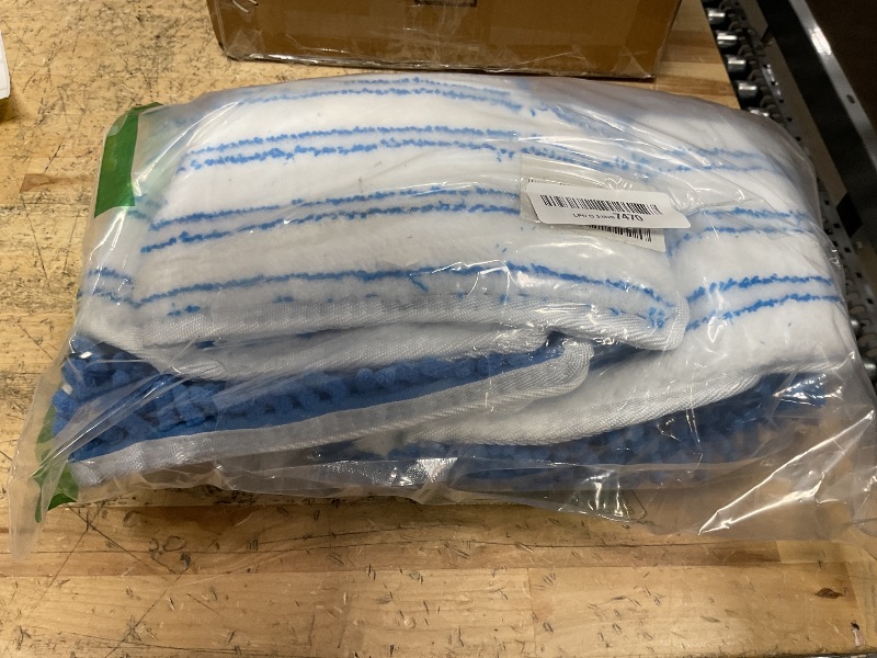 Photo 1 of 4 Pack Mop Heads Replacements for Ocedar Dual-Action Microfiber Flip Mop, Double Sided Mop Replace Head Mop Refills with Microfiber & Chenille for Dry Wet Use, Reusable, Machine Washable