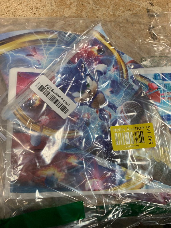 Photo 1 of Sonic Birthday Party Favors Set - Bundle with 24 Sonic the Hedgehog Play Packs | Mini Coloring Books, Stickers, and More for Goodie Bags (Sonic Party Supplies)
