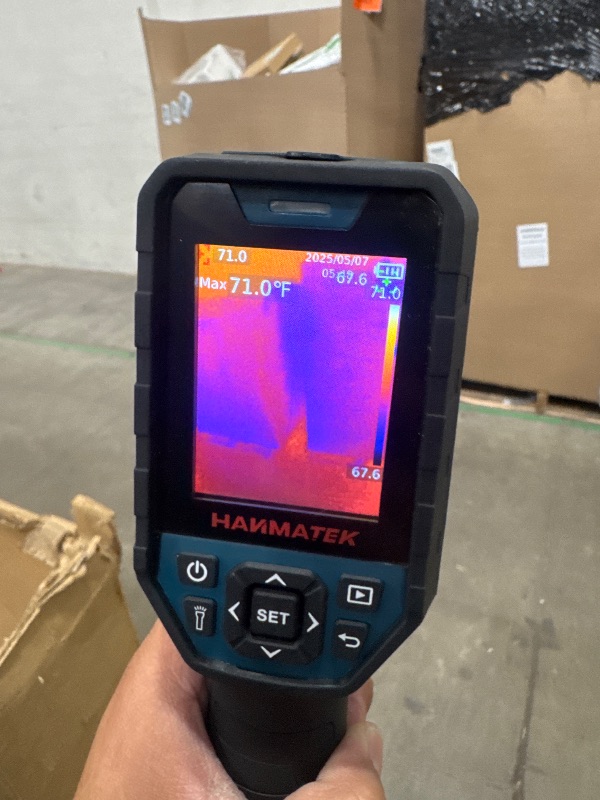 Photo 1 of *POWERS ON* HANMATEK Thermal Camera with Resolution of 256 x 192 Pixels Ti260 Imaging Tool for Temperature Anomalies, Temperature Range -4? to +752 ?,Rechargeable Li-ion Battery
