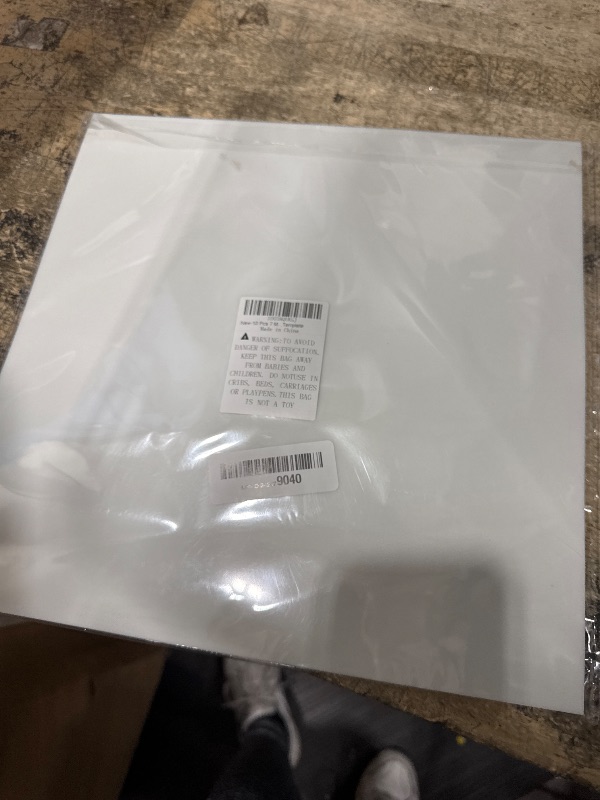 Photo 1 of 10 Pcs 7 Mil Blank Mylar Stencil Sheets, 12 x 12 Inches Templates Material, Reusable Accetate for Crafts, Clear Plastic Sheets for Stencils