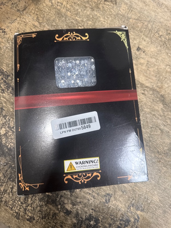 Photo 1 of 25000Pcs Resin Rhinestones with Tweezers for Crafting, Silver Clear Flatback Gems, Bedazzling Crystal with 3Pcs 10ml B7000 Jewelry Glue for DIY Crafts Clothing Tumblers Shoes Fabric Nail ART