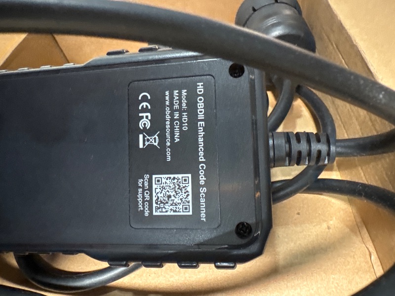 Photo 1 of *UNABLE TO TEST** OBDResource Full Systems Heavy Duty Truck Scanner Tool HDOBD/EOBD/OBD2 Automotive Scanner Diagnostic Tool for Truck & Car 2 in 1 Code Reader for Most 12V 24V Diesel Vehicles