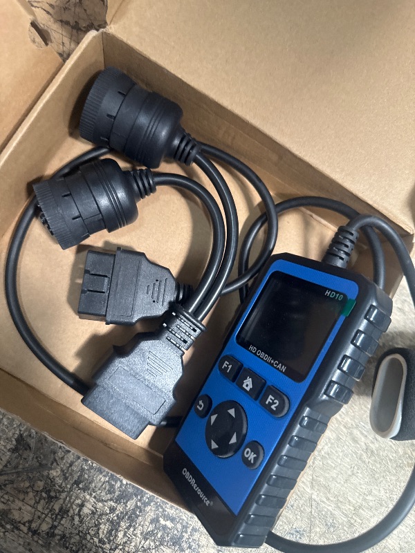 Photo 1 of *UNABLE TO TEST** OBDResource Full Systems Heavy Duty Truck Scanner Tool HDOBD/EOBD/OBD2 Automotive Scanner Diagnostic Tool for Truck & Car 2 in 1 Code Reader for Most 12V 24V Diesel Vehicles