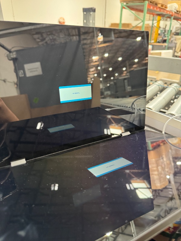 Photo 1 of *UNABLE TO FULLY TEST* YUBWVO Portable Dual Screen Monitors Only Bottom Touch 15.6” 1080 FHD IPS for Win/Linux, Built-in Protective Cover/Stand, 360°Rotation and USB-C Triple Screen Laptop Monitor Extender