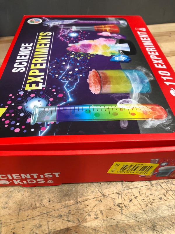 Photo 1 of 110 Lab Experiments Science Kits for Kids - STEM Projects Educational Scientific Toys for kids 6 7 8 9 10 12 Years Old, Christmas Birthday Gifts for Boys and Girls, Chemistry Set, Learning & Education