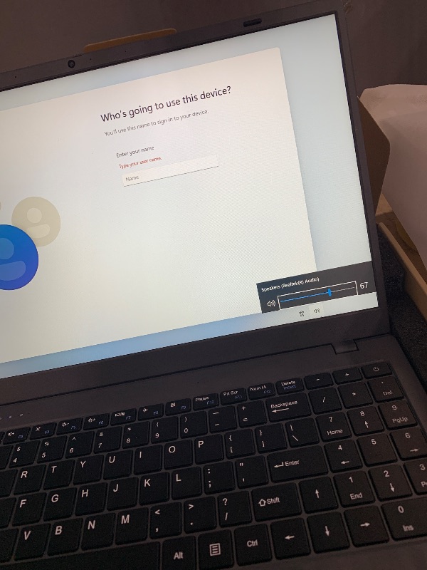 Photo 1 of Coolby 15.6inch Windows 11 Laptop, 12GB RAM/256GB SSD, 1920x1080 IPS Display, Intel N95(Beats N5095) Quad Core Laptop Computer, Support Fingerprint, WiFi 5, BT