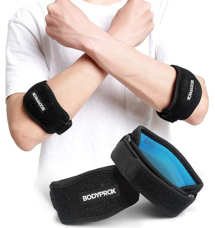 Photo 1 of Bodyprox Elbow Brace 2 Pack for Tennis & Golfer's Elbow Pain Relief