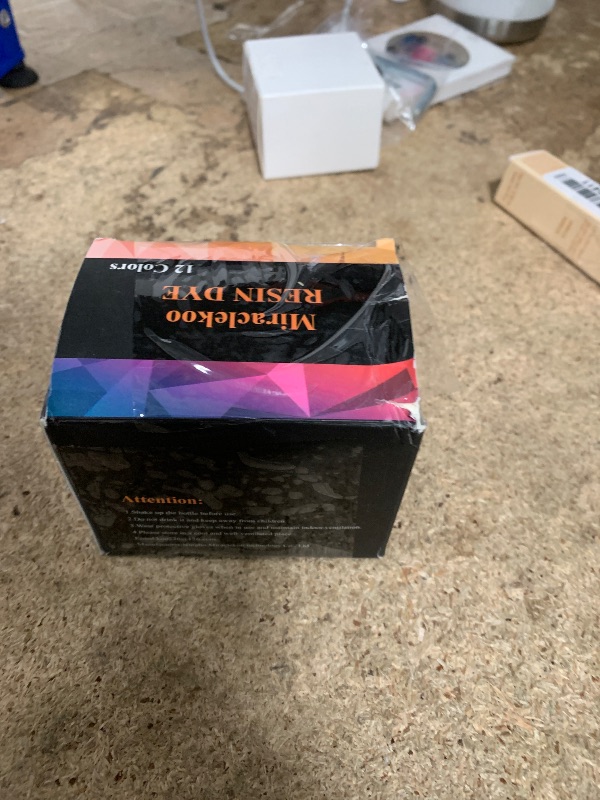 Photo 1 of 12 Colors Epoxy Resin Color Dye Colorant Liquid Epoxy Resin Pigment,10ml Each,Translucent
