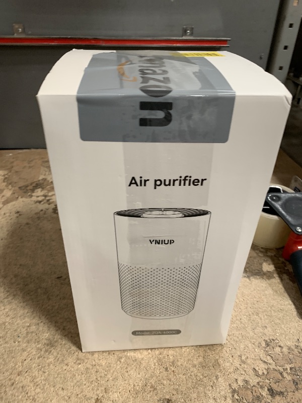 Photo 1 of Air Purifiers for Bedroom Home up to 800 ft², Vniup Room Air Cleaner with H14 True HEPA Filter for Bedroom, with Fragrance Function Sleep Mode& Light Mode Air Cleaner for Pet Dander Odor Dust Smoke