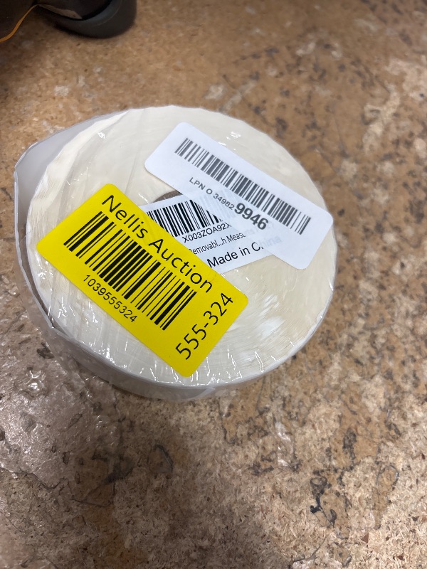 Photo 1 of 1000 Pcs Blank Removable Freezer Labels Water Oil Resistant for Food Containers Jars Pantry Organization (Each Measures 1” x 2”)