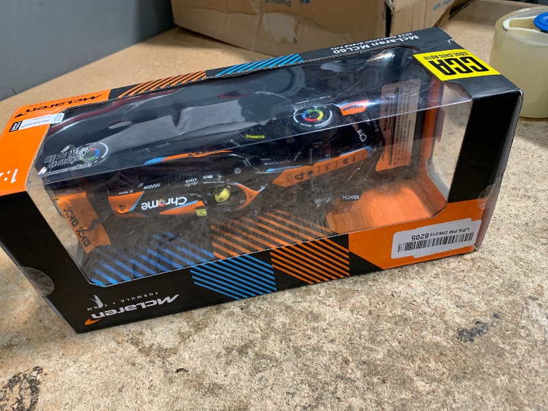 Photo 1 of 1:24 Scale F1 McLaren MCL60 Model Toy Car Metal Diecast Toy Vehicle, Formula 1 Team 2023 Australian Grand Prix, Lando Norris 4, Toys for Boys Kids Gifts, Men Collection, Home Office Décor, Black