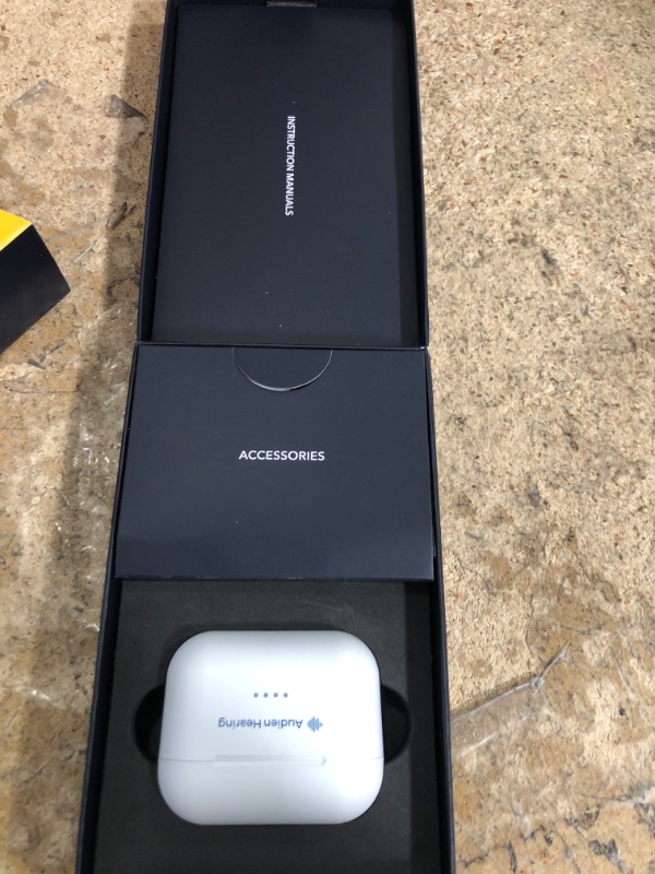 Photo 1 of Audien ATOM PRO 2 Wireless Rechargeable OTC Hearing Aid, Premium Comfort Design and Nearly Invisible