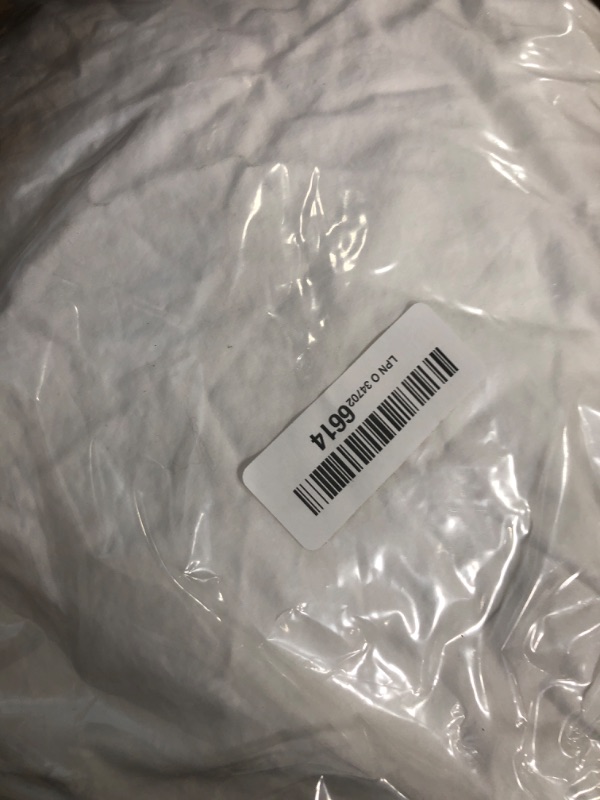 Photo 1 of 100% Egyptian Cotton Fitted Sheet Queen Size White, 600 Thread Count, 8-16" Deep Pocket Sheet, Soft & Elastic Sateen Weave Bottom Sheet for Hotel & Home, (White, 1 Pack Fitted Sheet Only, Queen)