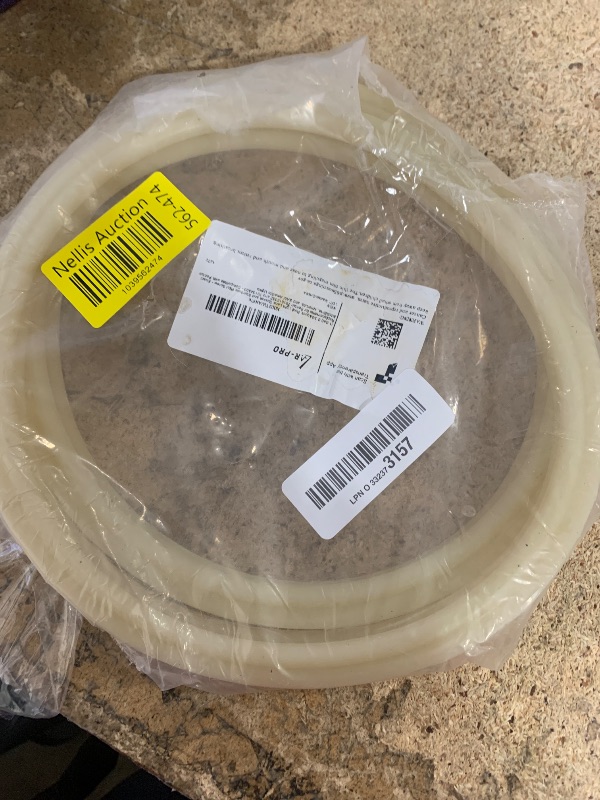 Photo 1 of (1 Set) 8 3/8" Pool Light Lens Gasket and Stainless Pilot Screw - Exact Replacements for Pentair 79101600Z and 79104800 - Compatible with Pentair IntelliBrite, AmerLite, and SAM Amerlite Lights