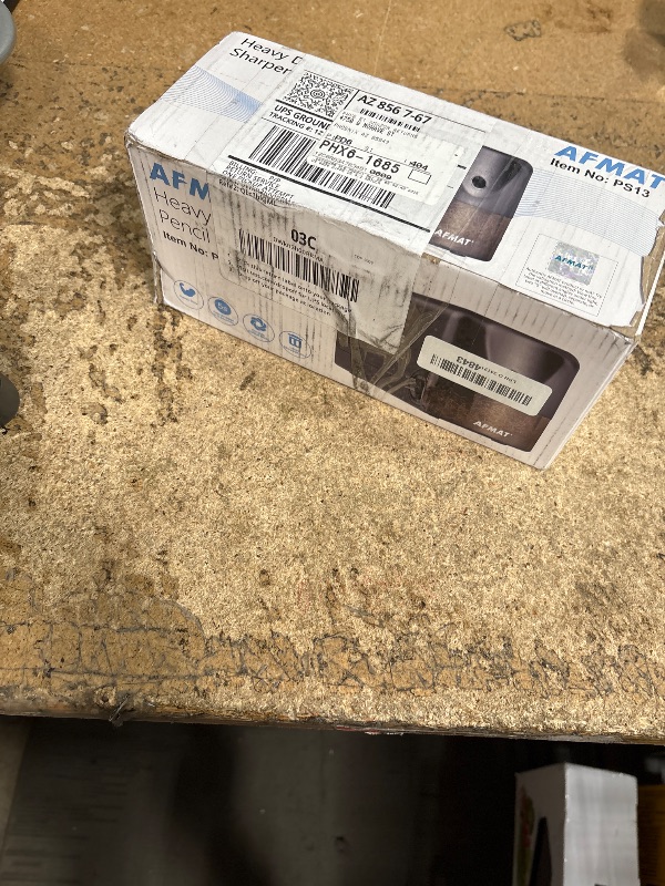 Photo 1 of AFMAT Electric Pencil Sharpener, Heavy Duty Classroom Pencil Sharpeners for 6.5-8mm No.2/Colored Pencils, UL Listed Industrial Pencil Sharpener w/Stronger Helical Blade, Model S230(Item No. PS13)