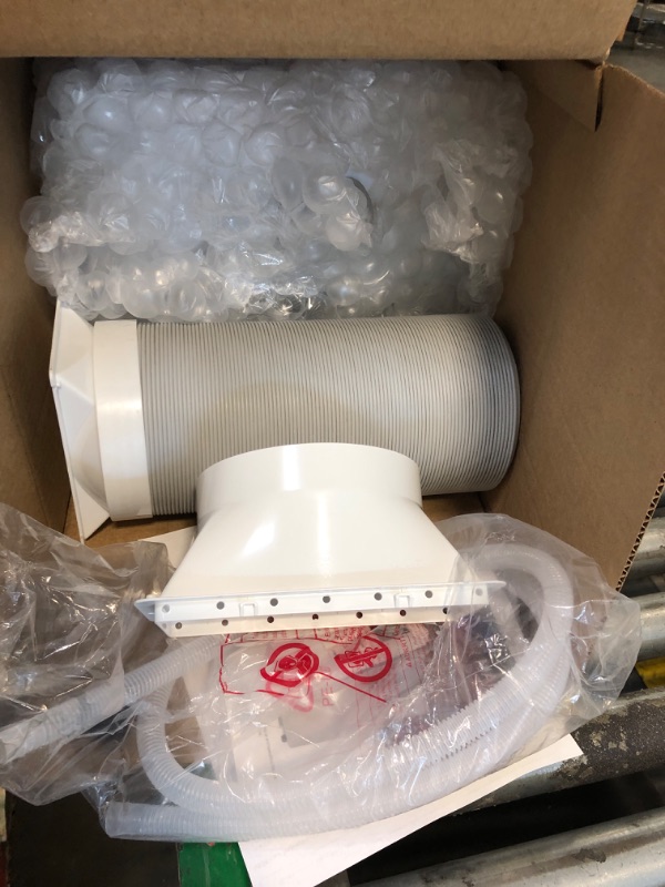 Photo 1 of ** ONLY PARTS / VERY USED ** ZAFRO 8,000 BTU Portable Air Conditioners, 4 Modes Portable AC Unit with Fast Cooling/Energy Efficient/Remote/24Hrs Timer for Bedroom/Dorms/Indoor Rooms, White
