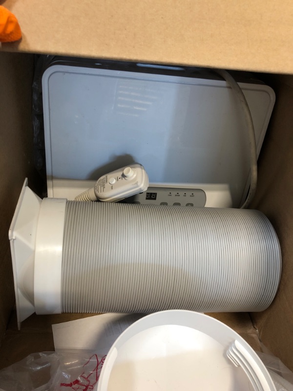 Photo 1 of ** ONLY PARTS / VERY USED ** ZAFRO 8,000 BTU Portable Air Conditioners, 4 Modes Portable AC Unit with Fast Cooling/Energy Efficient/Remote/24Hrs Timer for Bedroom/Dorms/Indoor Rooms, White