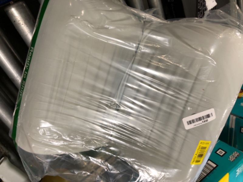 Photo 1 of C CUSHION LAB Deep Sleep Pillow, Patented Ergonomic Contour Design for Side & Back Sleepers, Orthopedic Cervical Shape Gently Cradles Head & Provides Neck Support & Shoulder Pain Relief - Calm Grey