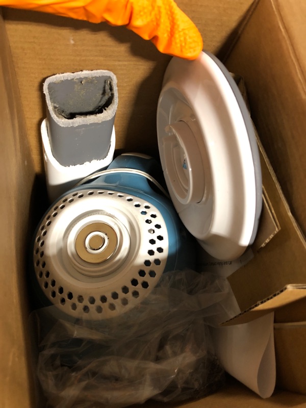Photo 1 of **  DAMAGE MAJOR** BLACK+DECKER dustbuster AdvancedClean Cordless Handheld Vacuum, Compact Home and Car Vacuum with Crevice Tool (CHV1410L)