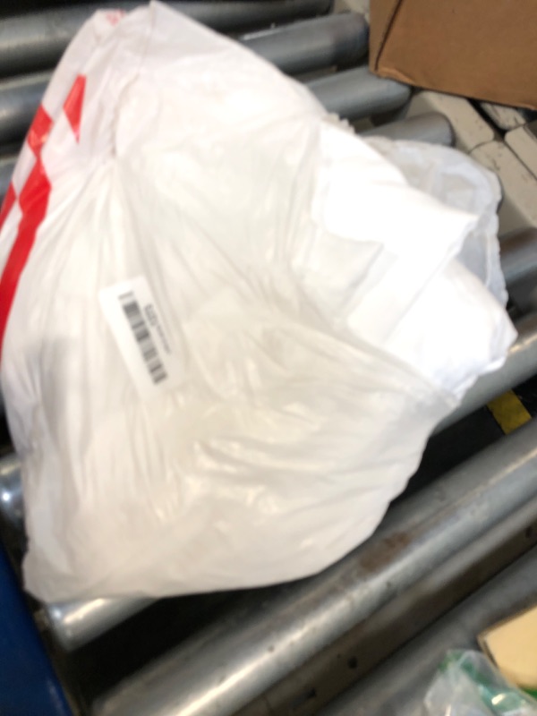 Photo 1 of * VERY USED* AMWAN Queen Size Duvet  White Comforter Cover with Zipper Closure