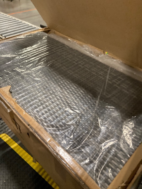 Photo 1 of ***Missing Box 3 Of 3*** Outdoor Patio Furniture Set with Coffee Table, Rattan Deck Conversation Sofa Set, All-Weather Sectional Rattan, Porch, Poolside, Brown + Beige