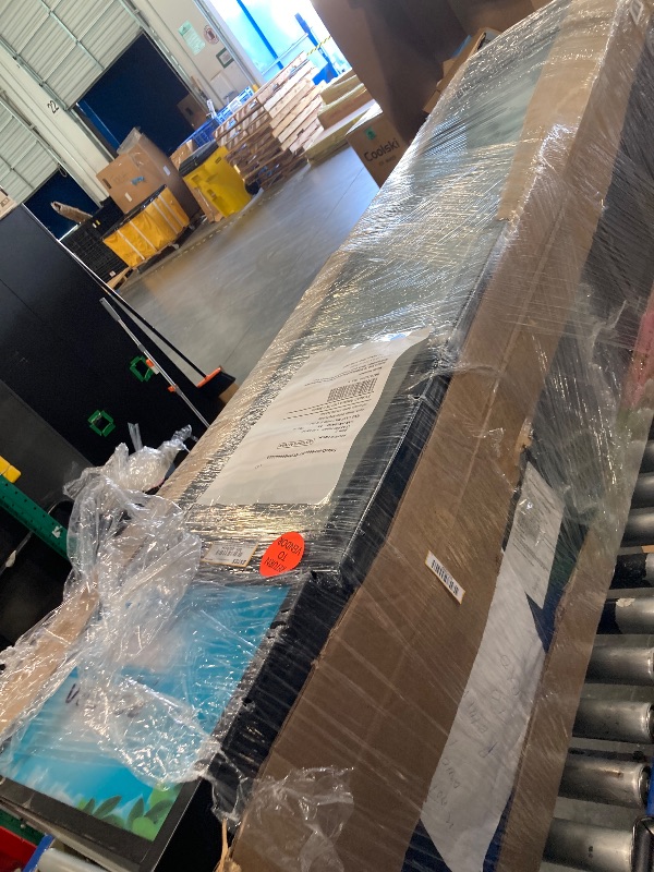 Photo 1 of ***DAMAGED DOOR**
BODEGACOOLER Commercial Merchandiser Refrigerator, Glass Door Commercial Beverage Refrigerator, Beverage Display Cooler with Soft LED Light and Adjustable Shelves, 5.7 Cu. Ft. Single Swing Door, Black