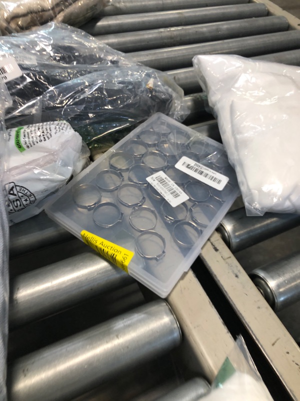 Photo 1 of 1 Inch PEX Cinch Clamp Rings - 30 PCS Stainless Steel Pex Fittings for PEX Tubing Pipe Fitting Connections