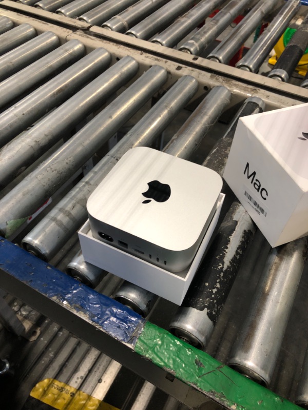 Photo 1 of Apple 2024 Mac mini Desktop Computer with M4 chip with 10?core CPU and 10?core GPU: Built for Apple Intelligence, 16GB Unified Memory, 256GB SSD Storage, Gigabit Ethernet. Works with iPhone/iPad