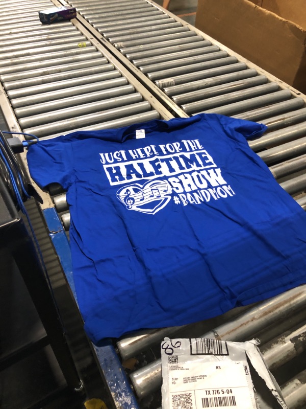 Photo 1 of ***Stock photo is a different color*** I'm Just Here for The Halftime Show Band Mom Funny Mommy Mothers Day Unisex Shirt Gift Women Men, 3XL