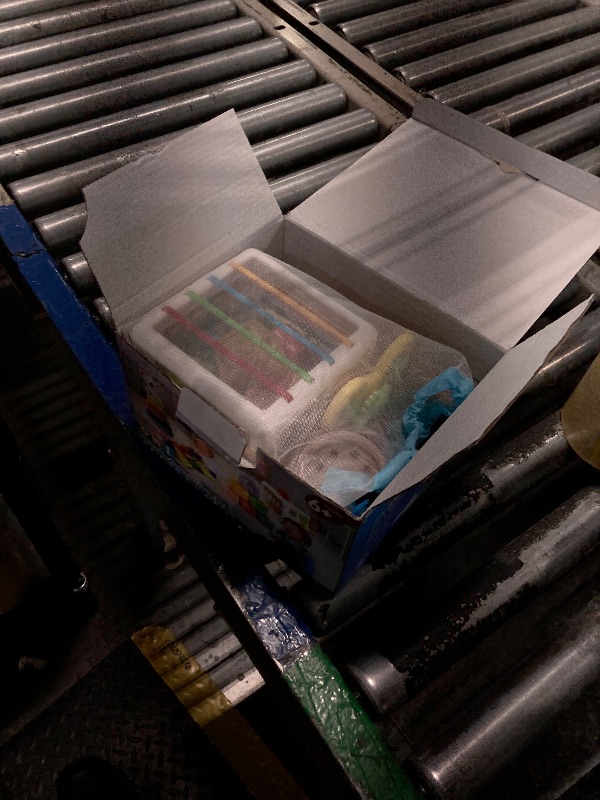 Photo 1 of ****missing parts**** 6-in-1 Baby Toys 6 to 12 Months, Montessori Toys for Babies 6-12-18 Months, Infant Teething Toy Stacking Blocks Rings Sensory Bin, Sorting Sensory Educational Learning Gift for Toddlers Aged 1-3