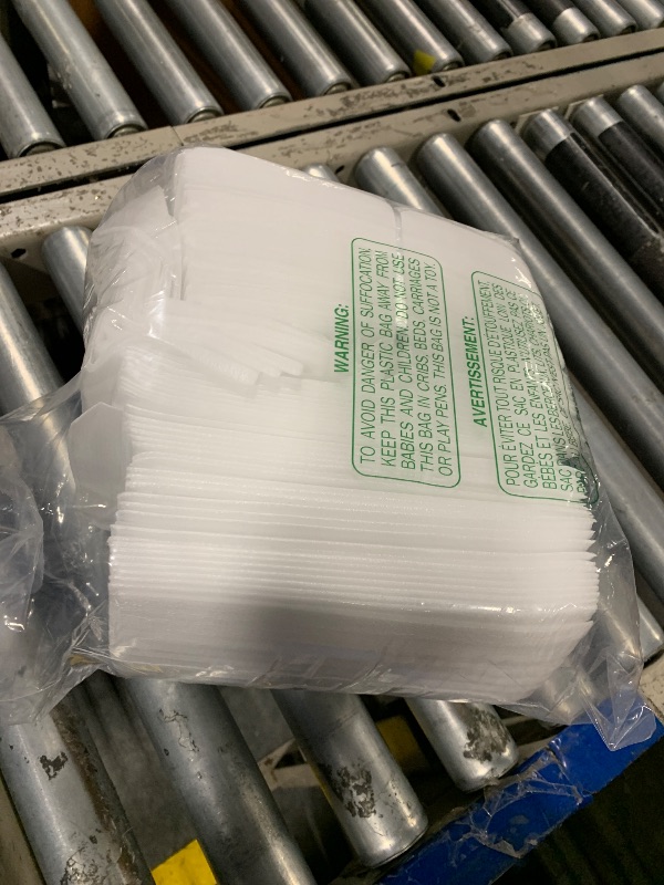 Photo 1 of 100 Pack Foam Pouches 8x8 inch, Cushion Foam Wrap Pouches for Safeguarding Mugs,Cups,Glasses,China and Dishes - Bubble Bags Wrap Pouches Packing Supplies for Moving and Storage
