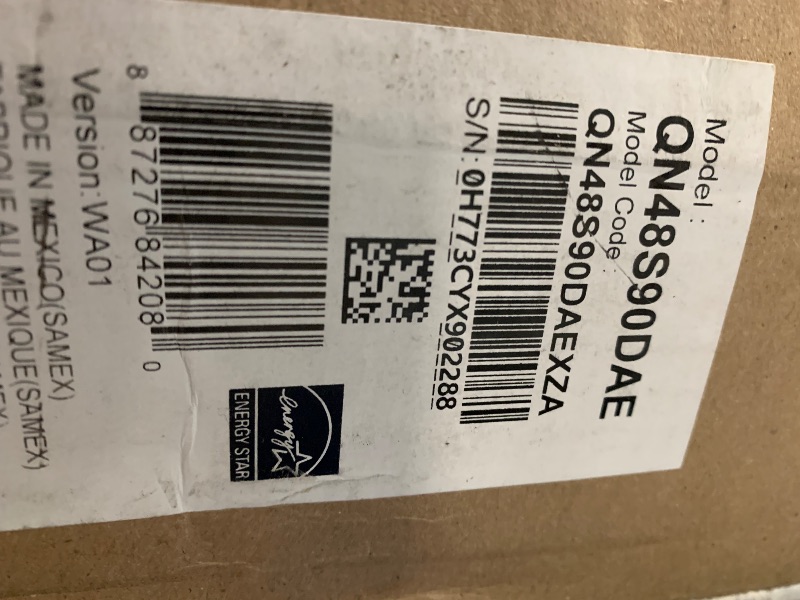 Photo 1 of Samsung 48-Inch Class OLED 4K S90D Series HDR Smart TV w/Dolby Atmos, Object Tracking Sound Lite, Motion Xcelerator, Real Depth Enhancer, 4K AI Upscaling, Alexa Built-in (QN48S90D, 2024 Model)