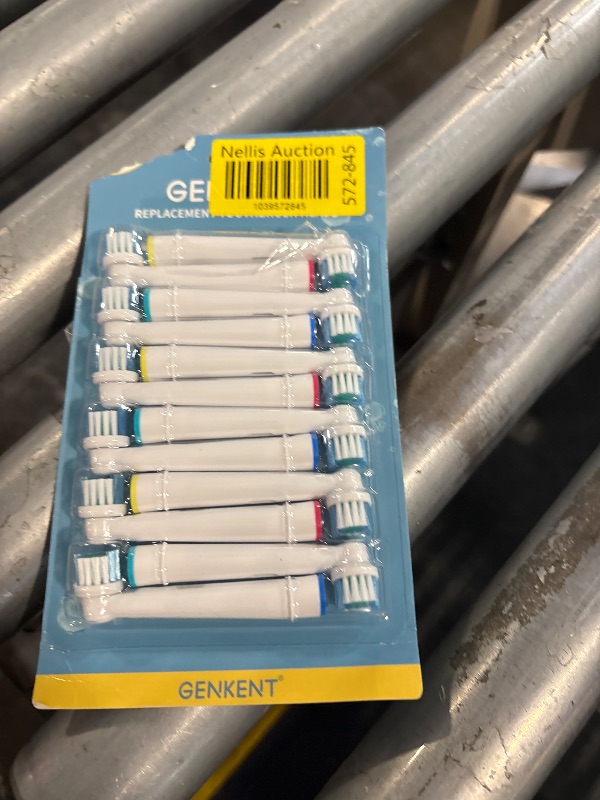 Photo 1 of Replacement Toothbrush Heads Compatible with Oral B Braun, 12 Pcs Professional Electric Toothbrush Brush Heads Compatible with Oral B Replacement Heads Refill 7000/Pro 1000/9600/500/3000