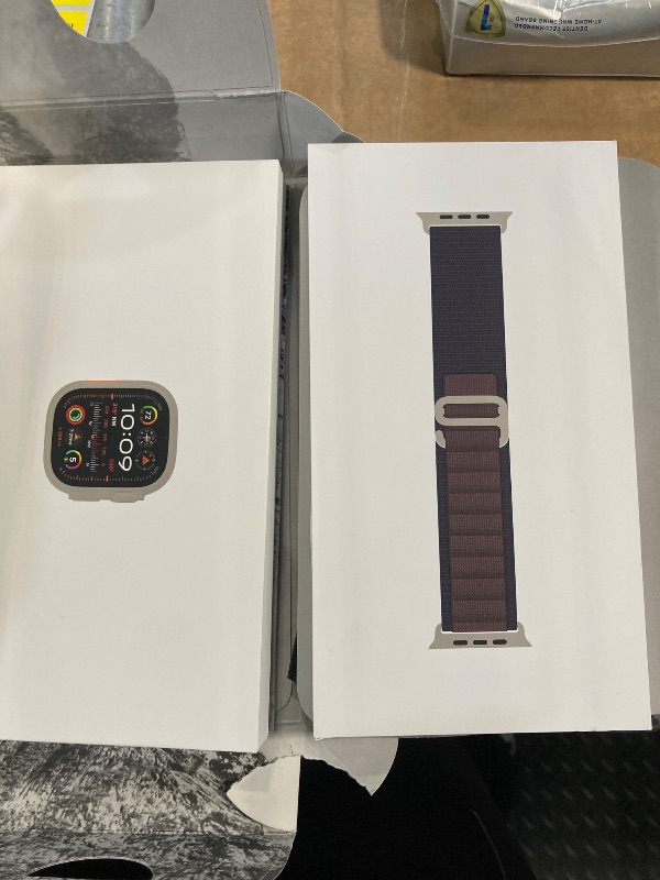 Photo 1 of  Apple Watch Ultra [GPS + Cellular 49mm] Smart Watch w/Rugged Titanium Case & Midnight Ocean Band