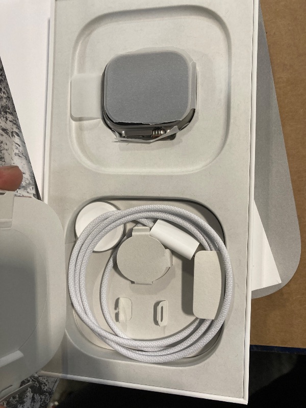 Photo 1 of  Apple Watch Ultra [GPS + Cellular 49mm] Smart Watch w/Rugged Titanium Case & Midnight Ocean Band