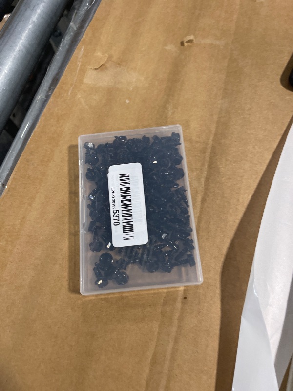 Photo 1 of #10 x 1/2" (1/2" to 3" Available) Hex Washer Head Self Drilling Sheet Metal Screws with Drill Point, Stainless Steel 410, Black Oxide, 100 PCS