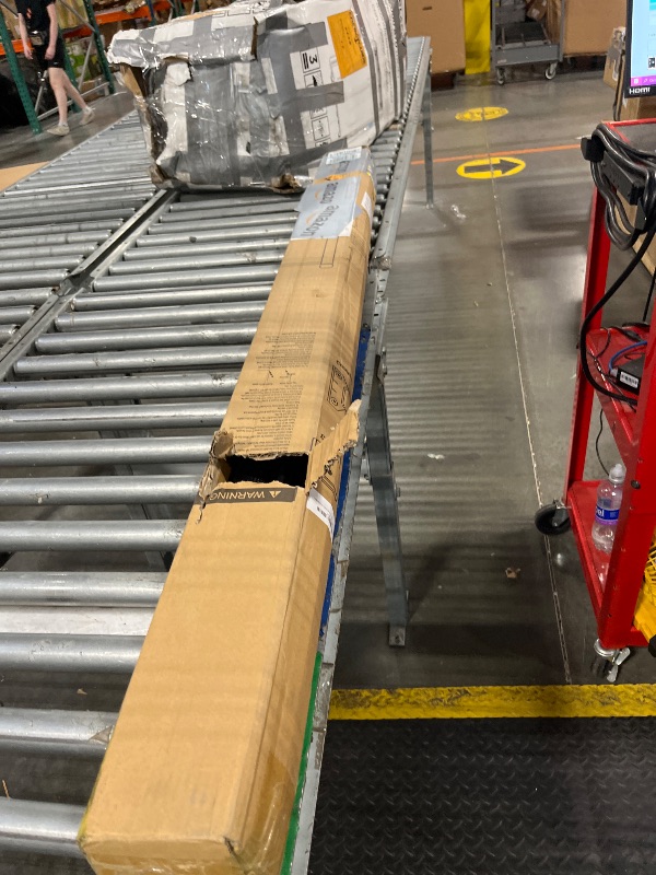 Photo 1 of ***Brackets missing***55" Extra Tall Cat Gate for Stairs - No Jump, 55" Wide Retractable Baby Gates Outdoor Retractable Gate Indoor Mesh Baby Gate Retractable Pet Gate, Extra Tall Pet Gate Tall Dog Gates for Doorways/Black