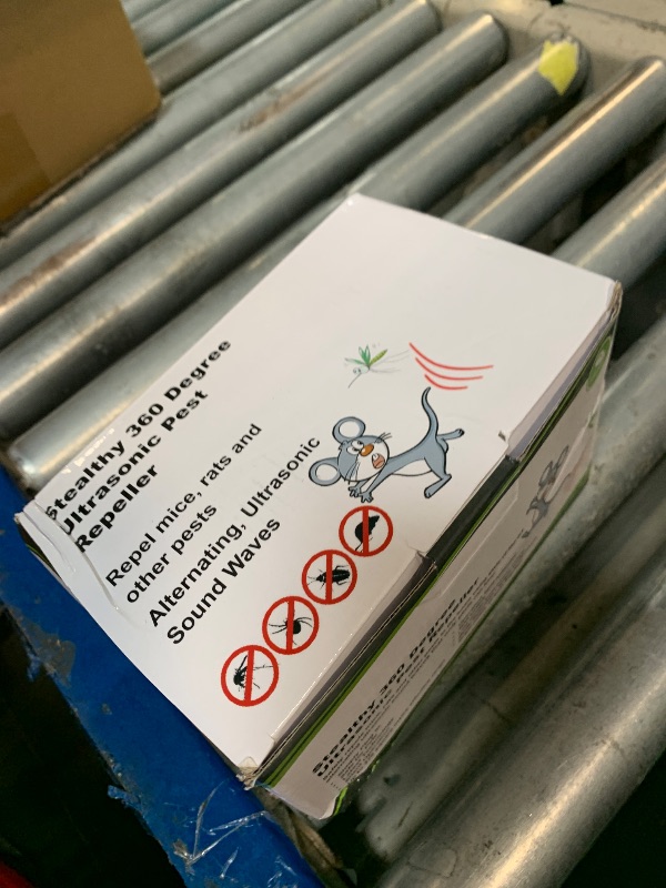 Photo 1 of Ultrasonic Rodent Repellent Plug in, Indoor Pest Control for Mice Squirrel Rat Roach Spider Repelling, Electronic Plug in for House Kitchen Garage Basement with Mouse and Rat Repeller