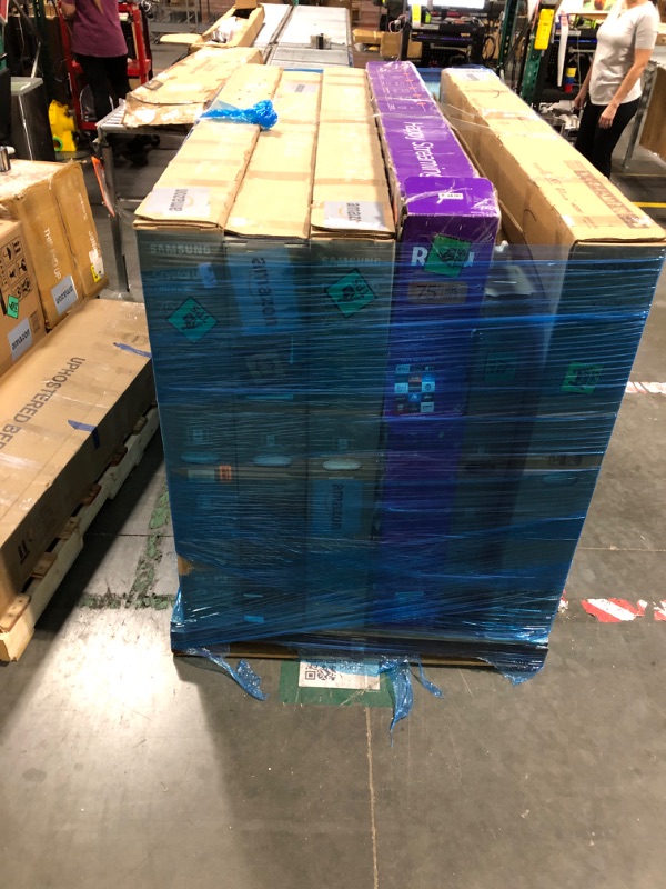 Photo 1 of ***FOR PARTS ONLY, NO RETURNS, FINAL SALE!!*** PALLET OF MULTIPLE TVS
