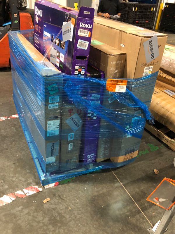 Photo 1 of ***FOR PARTS ONLY, NO RETURNS, FINAL SALE!!*** PALLET OF MULTIPLE TVS
