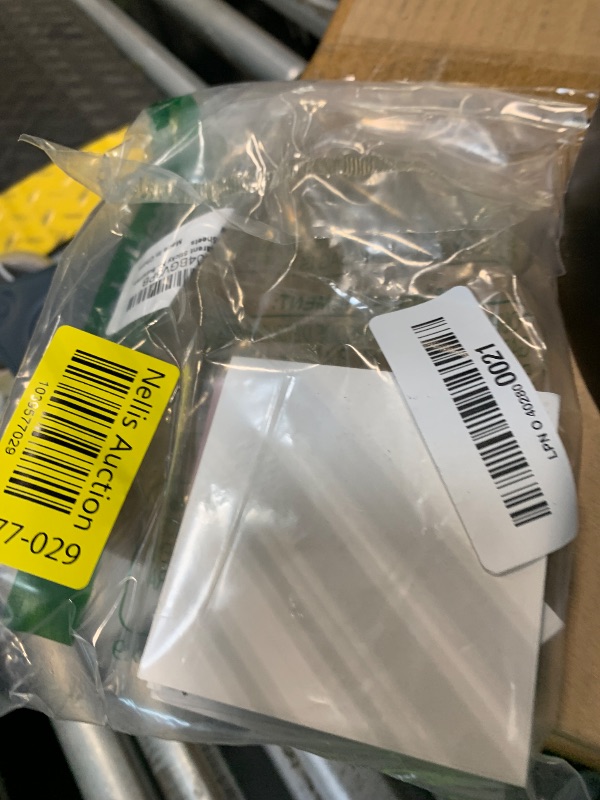 Photo 1 of [650 Sheets] Transparent, 3 Sizes Clear Sticky Notes Pads, Pastel Color Waterproof Self-Adhesive Translucent See Through Sticky Notes for Annotating Books,School & Office