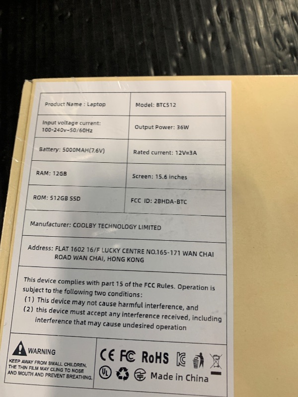 Photo 1 of ITAMRYO 15.6 inch Win11 Laptop Computer, 1920x1080 IPS Screen, 12GB DDR5 RAM / 512GB SSD, N95(Beats N5095) Processor Notebook PC, Support Fingerprint, WiFi 5, BT, Full Size Keyboard *** FACTORY SEAL *** 