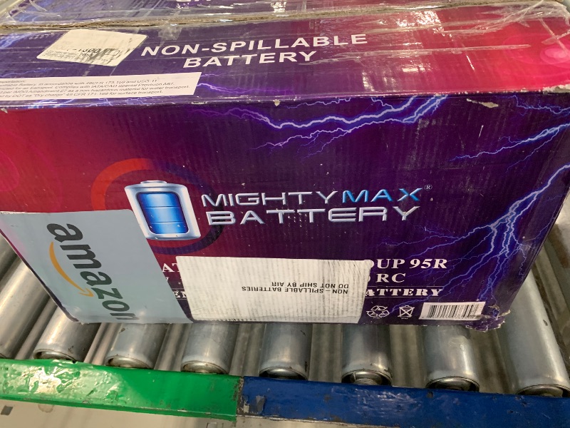 Photo 1 of ***SIZE UNKNOWN***Mighty Max Battery MM-H9 Start and Stop Car BCI Group 95R 12V 100AH, 190RC, 950CCA Rechargeable AGM Car Battery
